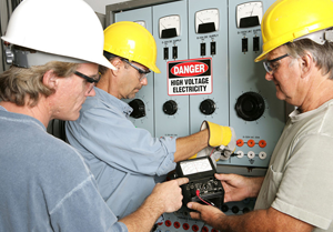 All electrical installations undertaken