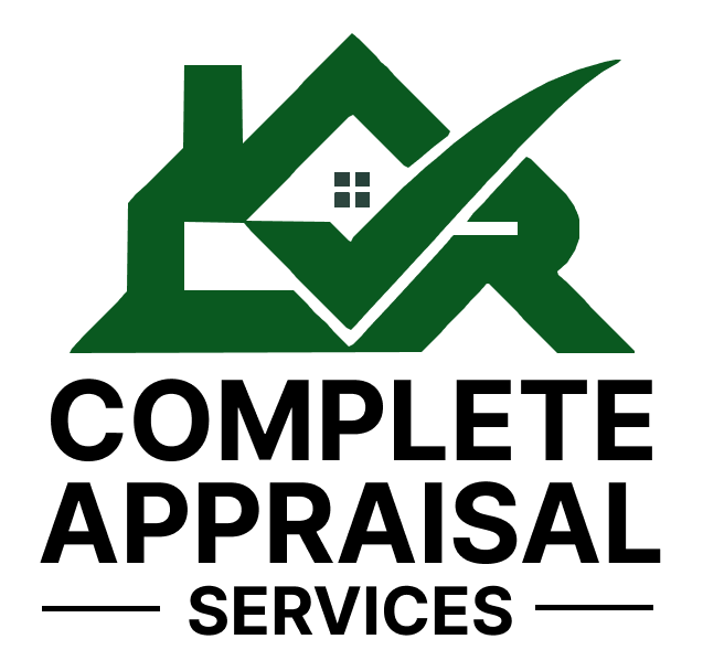 Green house outline with checkmark, 