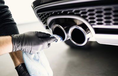 car exhaust cleaning