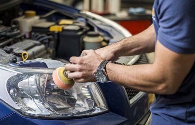 car servicing and repair work