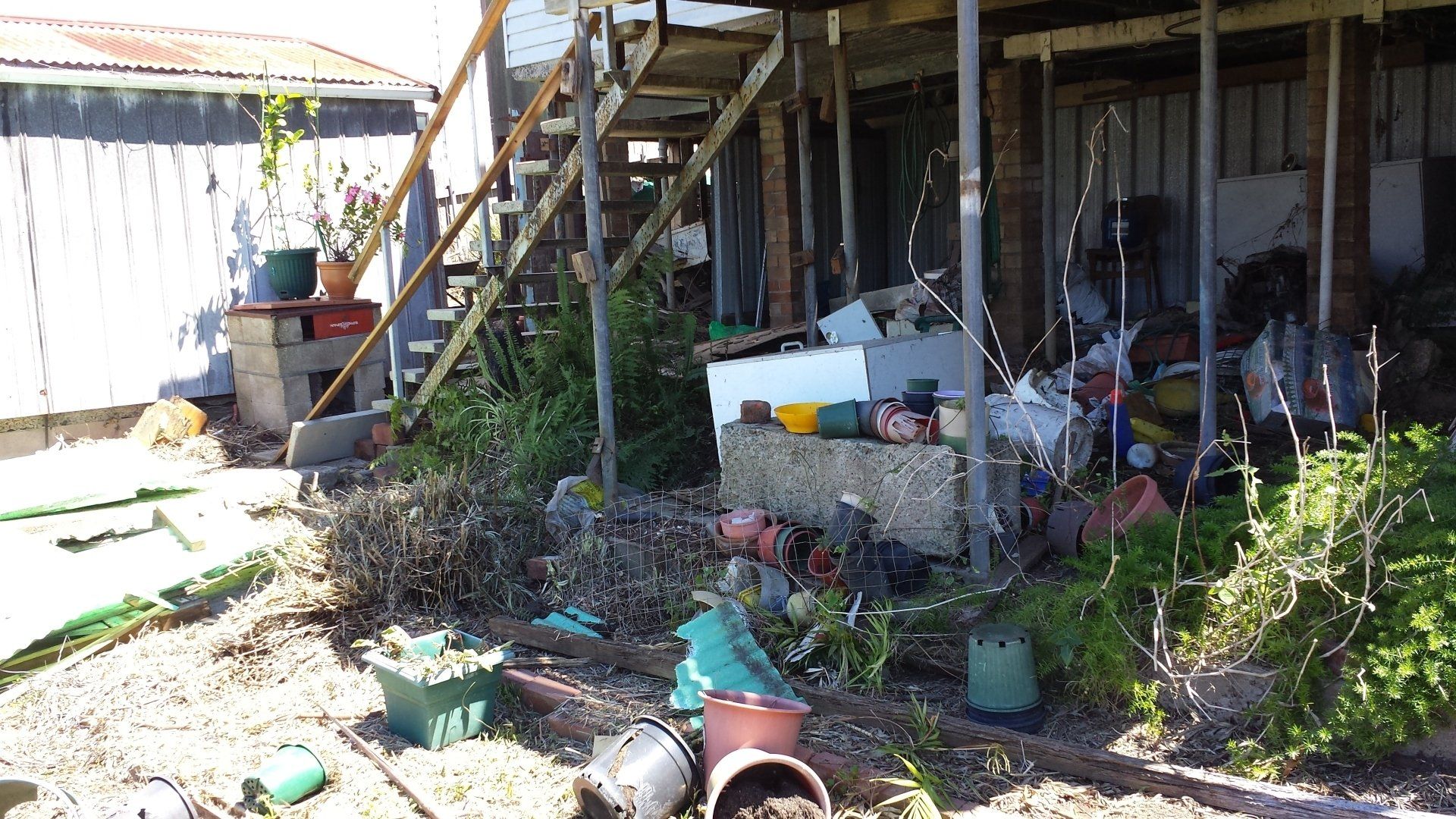 Before Rubbish Removal — Newcastle, NSW — Abate Rubbish Removal