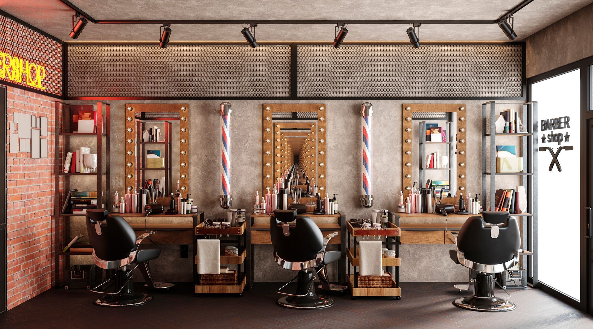 Barbershop Working Place — Pinellas Park, FL — Original Groomer Barbershop