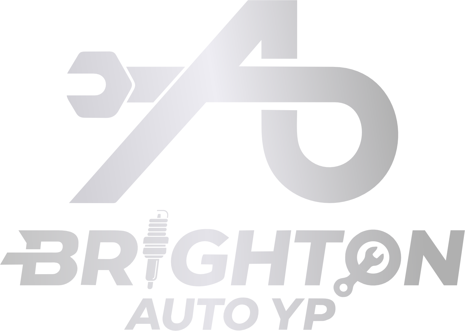 Red logo for "Demo Auto Repair" with wings, stars, and a circular design.