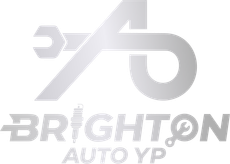 Red logo for "Demo Auto Repair" with wings, stars, and a circular design.