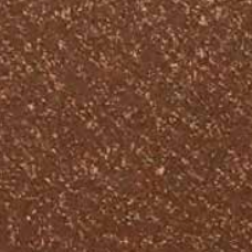 Brown speckled surface.