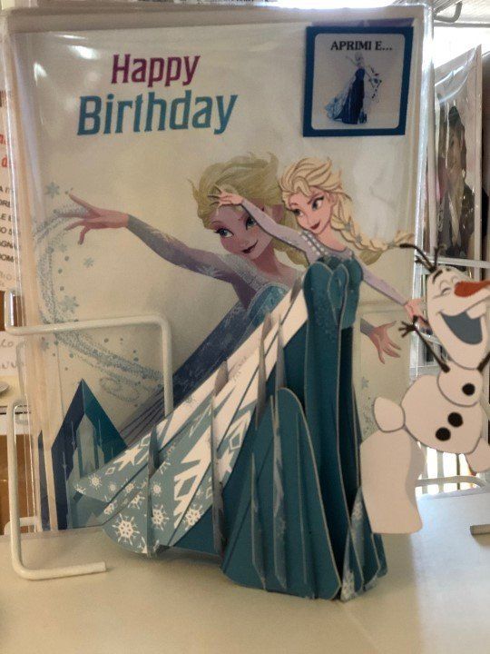 biglietto pop-up per compleanno