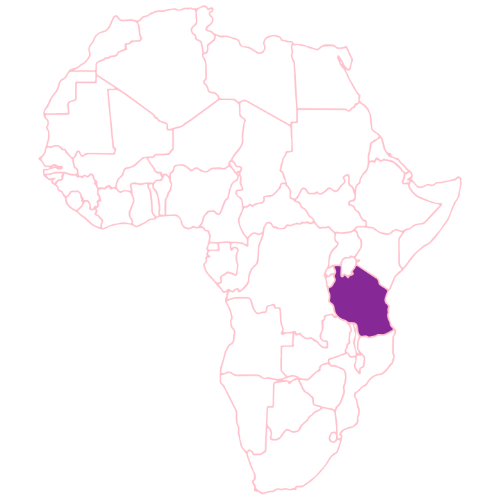 Carte Tanzanie