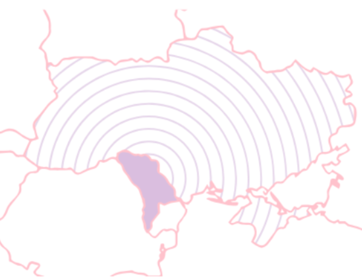 Carte Moldavie Ukraine