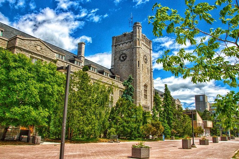 The University of Guelph in the summer.