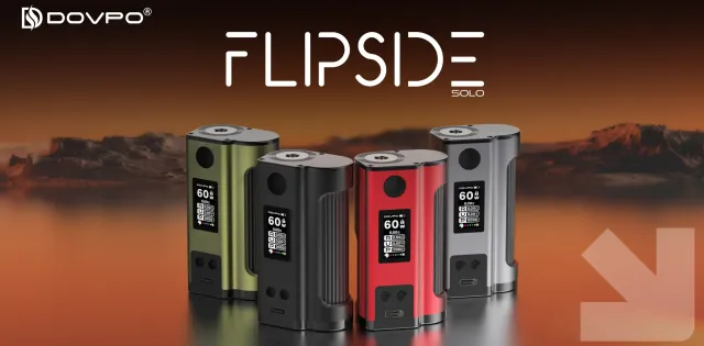 Dovpo Flipside Solo Squonk 100W  Box Squonk Regolata