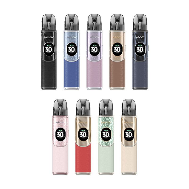 Sigaretta elettronica WENAX Q2 GeekVape 1250mAh con pod da 3ml per svapo MTL e RDL 