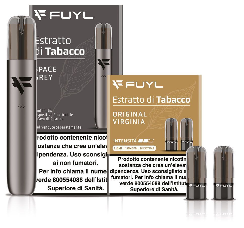 FUYL Estratti di Tabacco - Liquido da svapo per fumatori adulti, aroma autentico naturale