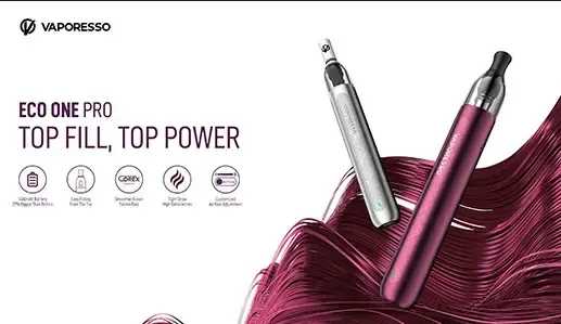 Vaporesso ECO One Pro kit pod 1400mAh design sottile