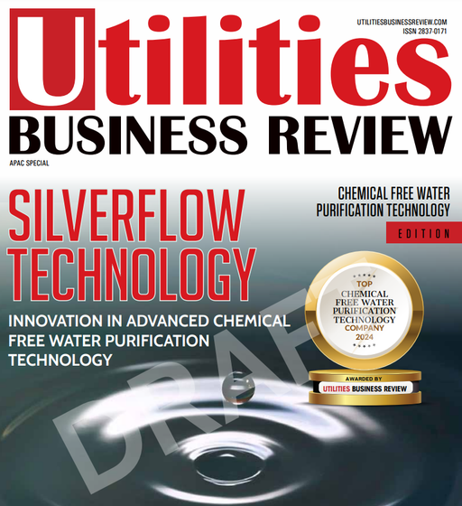 The cover of the utilities business review magazine