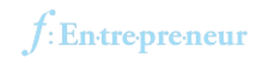 Mostly blank white image with F:Entrepreneur
