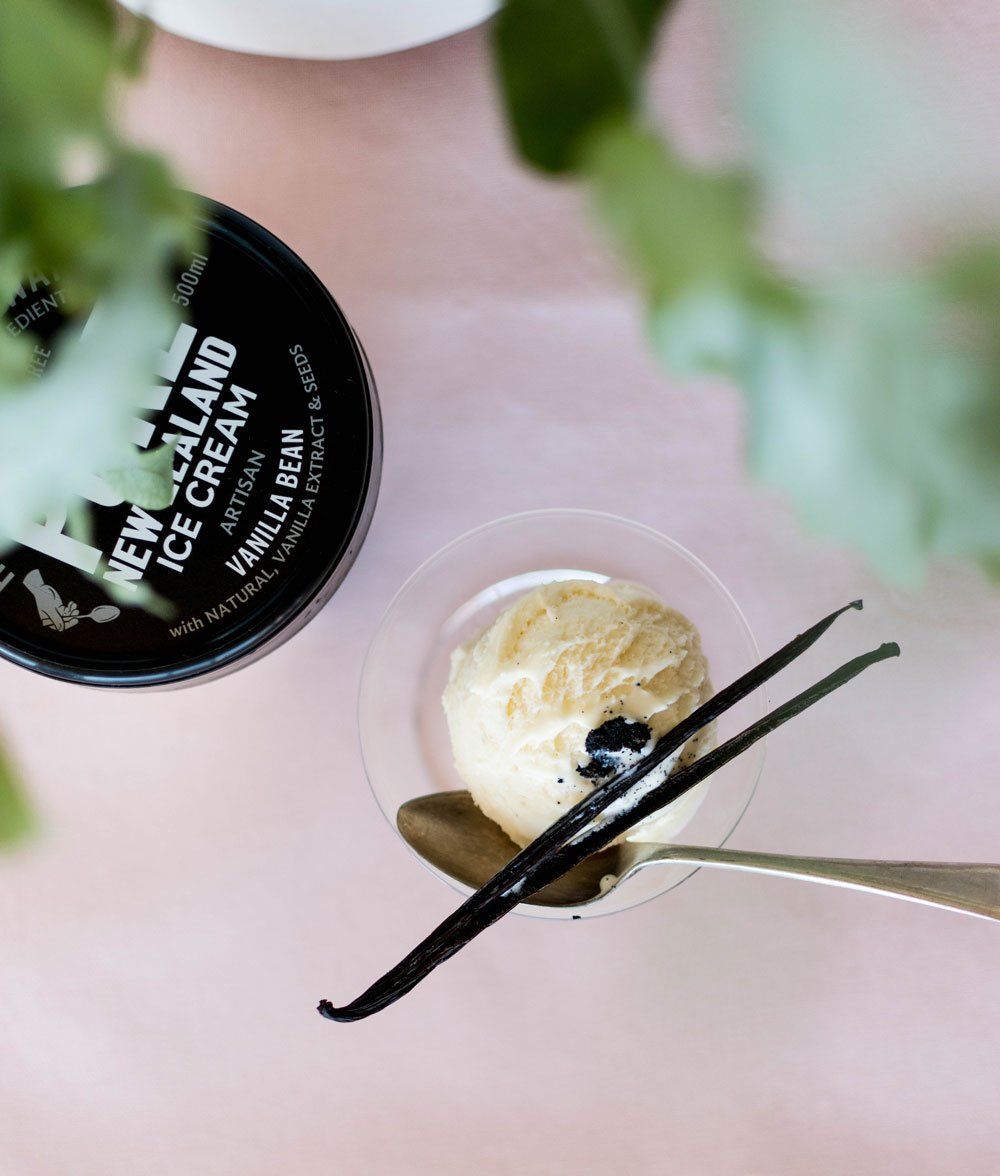 Pure New Zealand Ice Cream Wanaka, Vanilla Bean