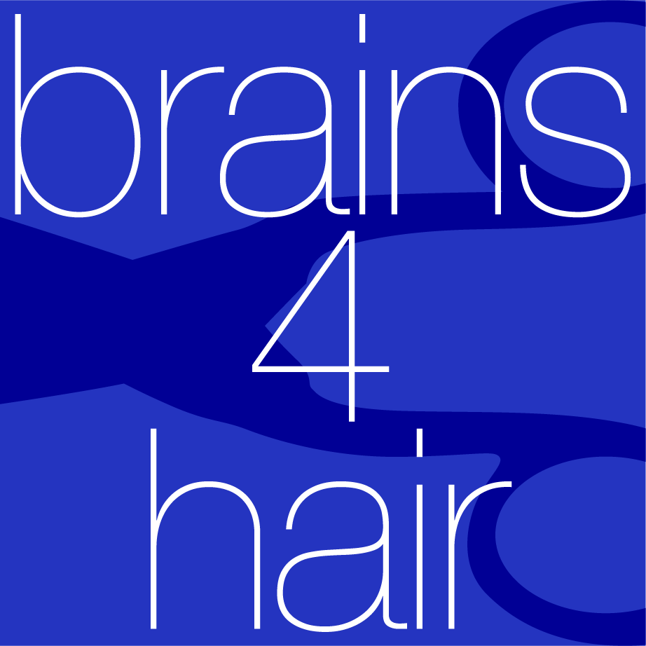 logo brains4hair