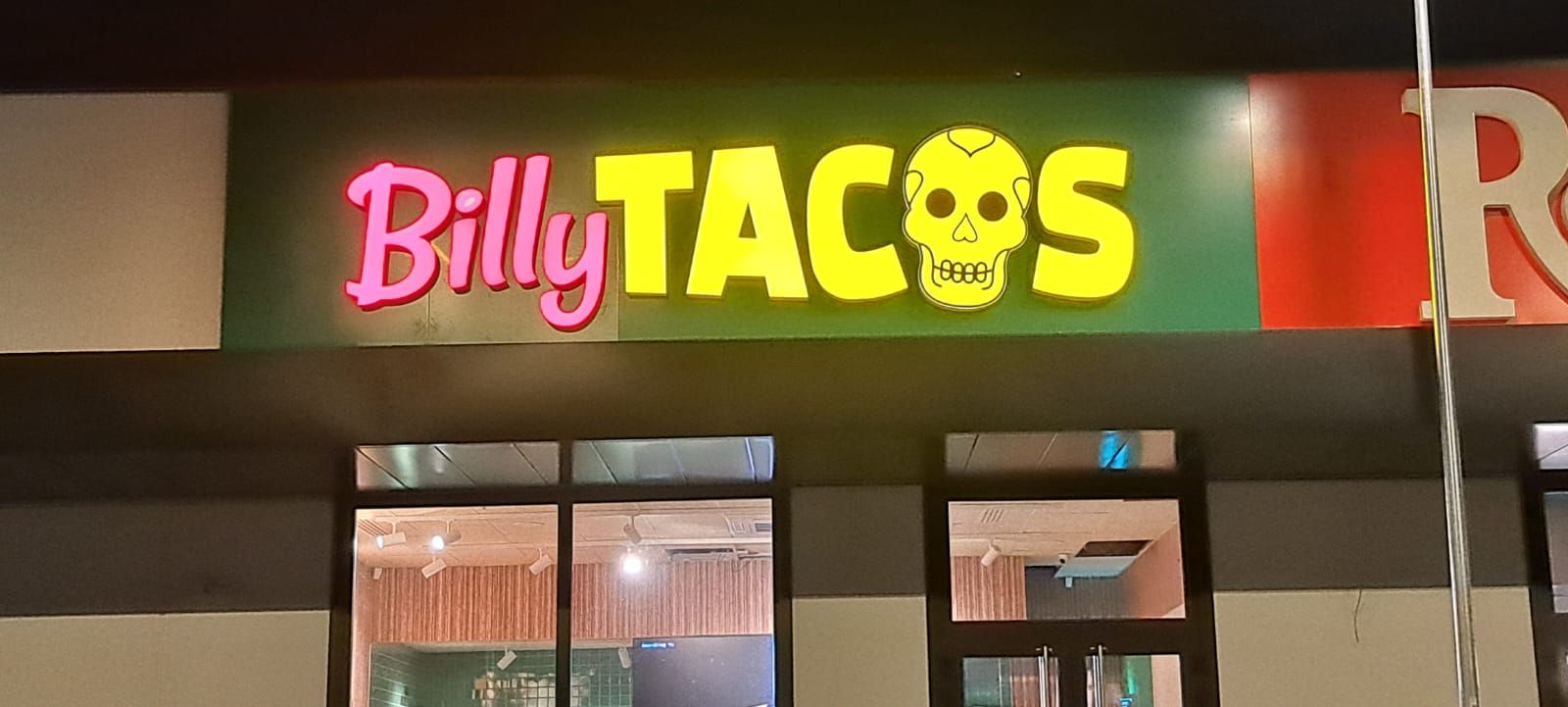 Insegna del ristorante 