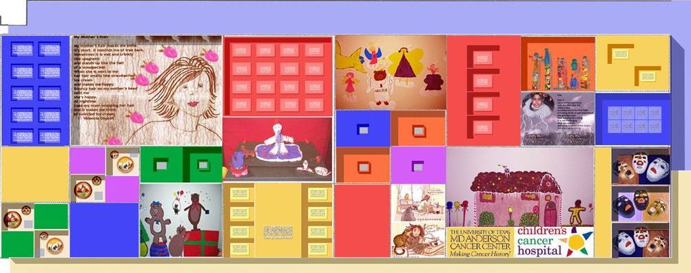 A collage of images including a woman in a hat