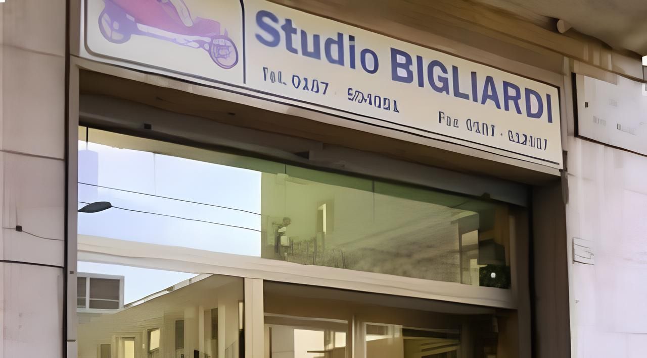Insegna dello Studio Bigliardi