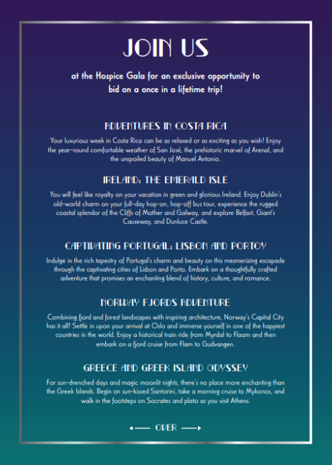 Party Details | Jefferson Hospice