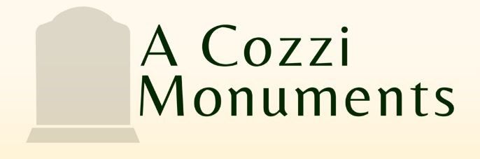 Cozzi Monuments