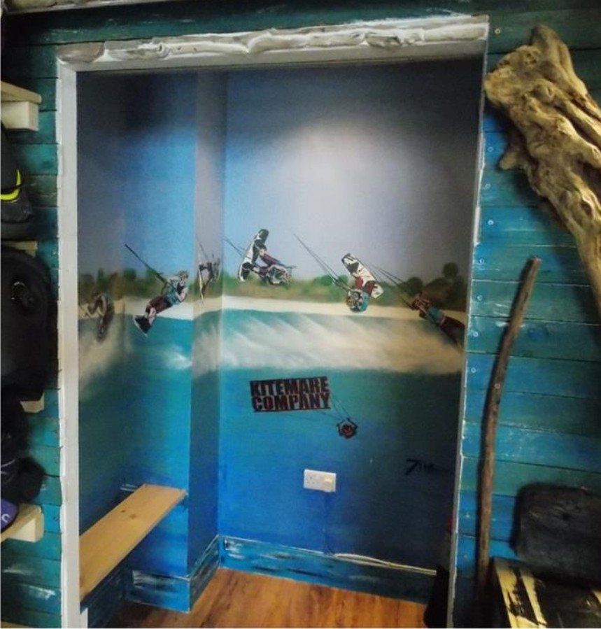 Changing rooms available when you hire surfing equipment from us