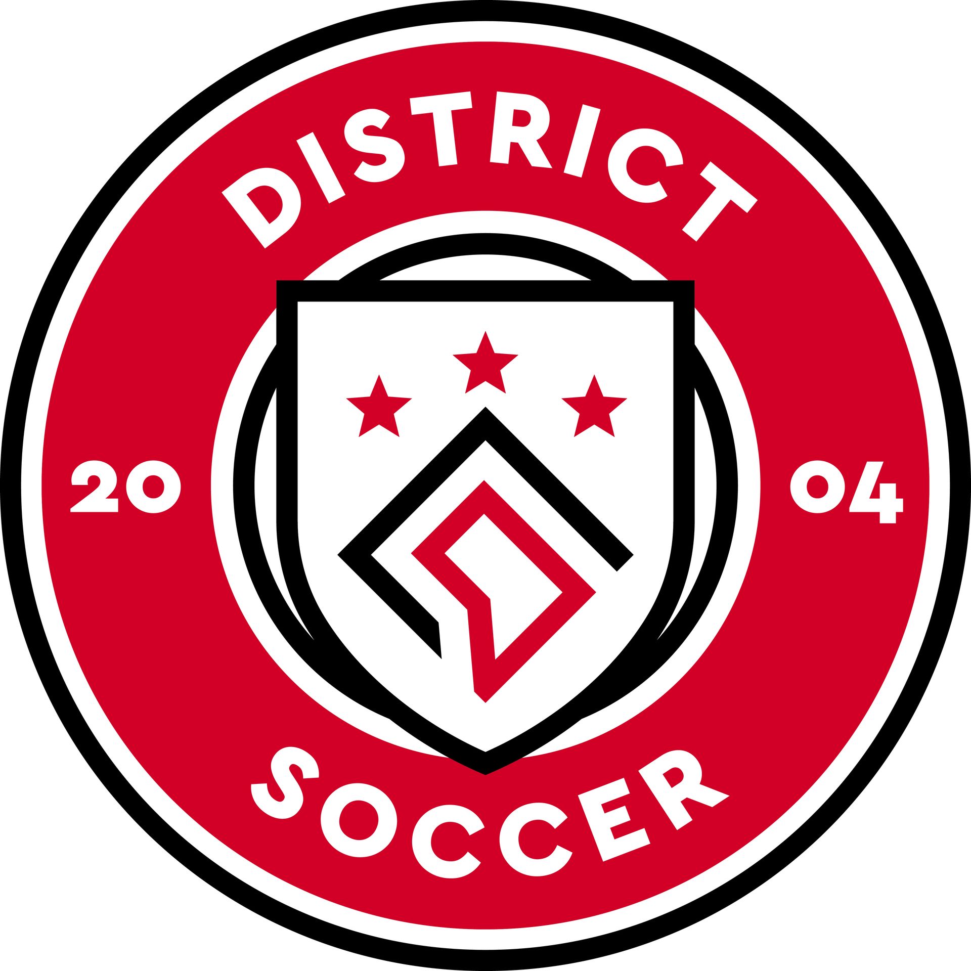 Logo for District Soccer