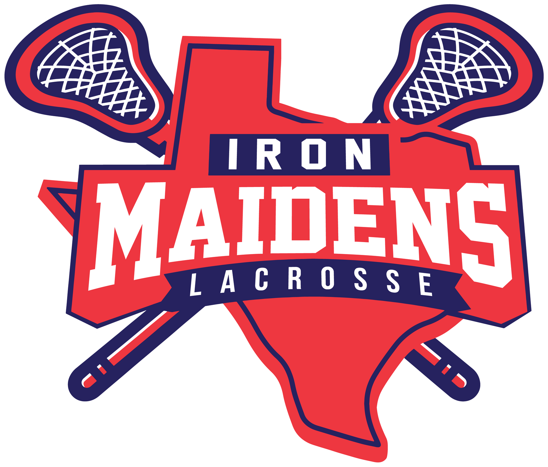 Logo for Iron Maidens Lacrosse