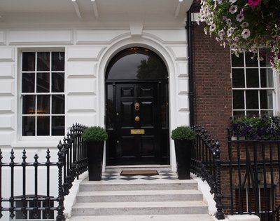 Front Door with Stairs