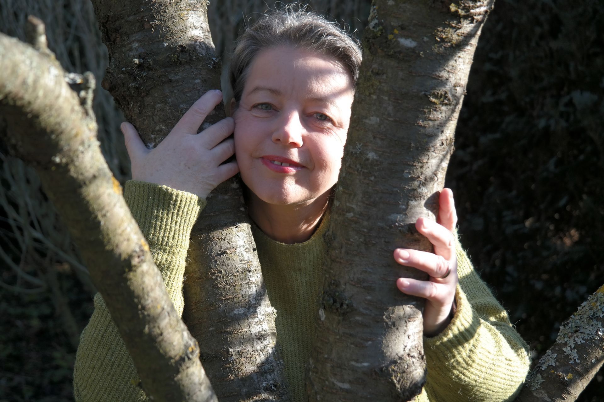 Stefanie Schnitzler im Herbst