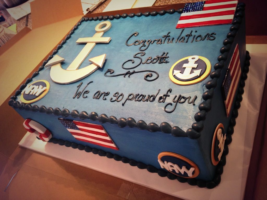 a cake that says congratulations we are so proud of you