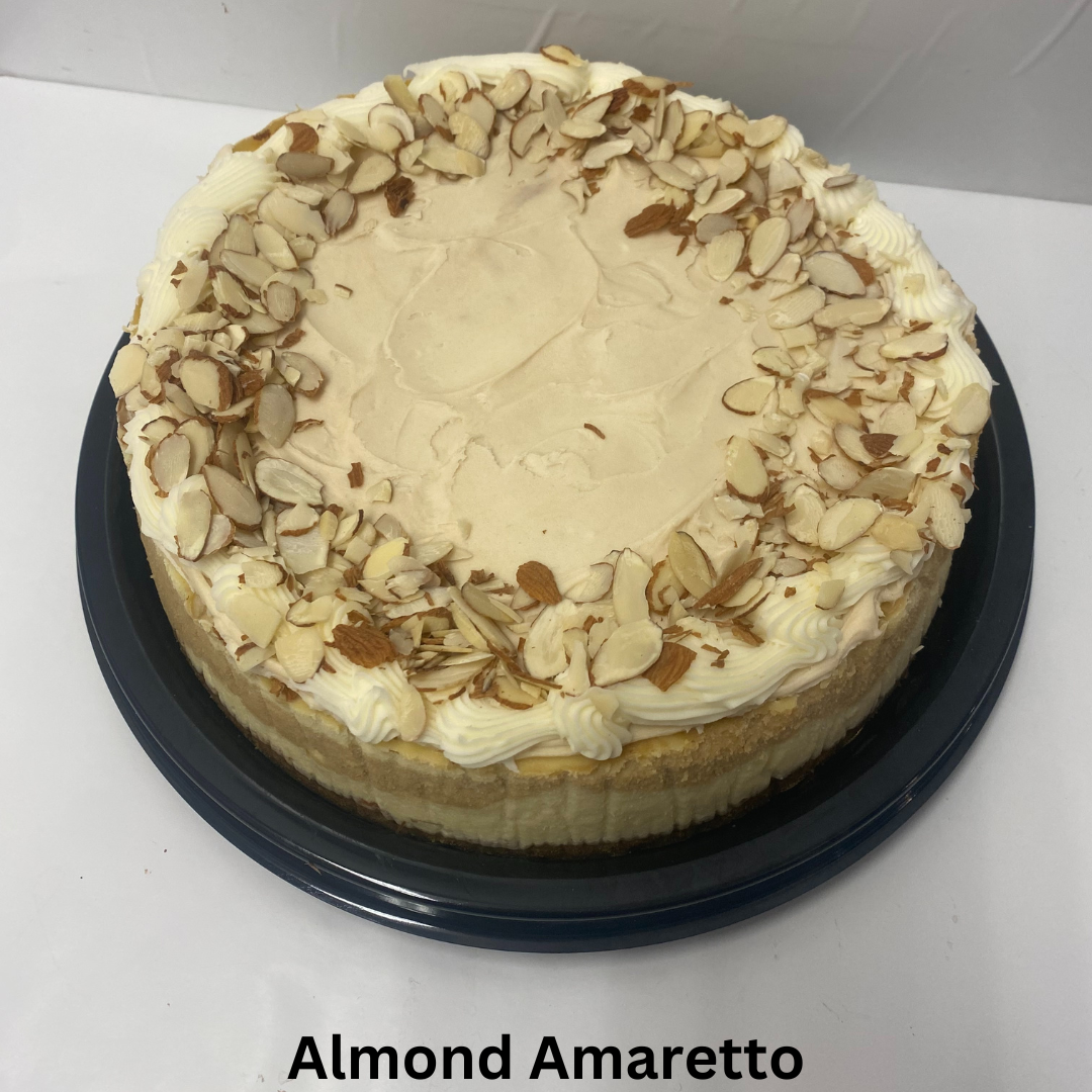 Almond Amaretto Cheesecake