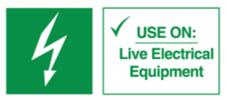 Use On: Live Electrical Equipment