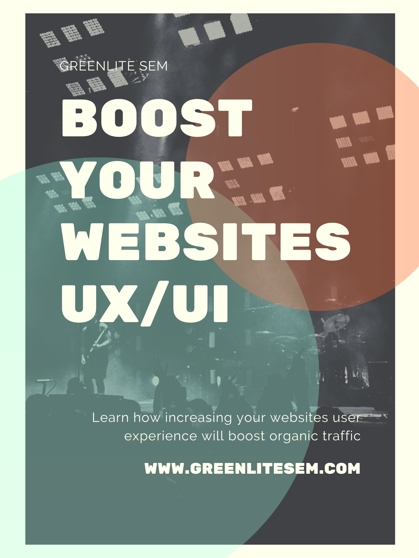 A poster that says `` boost your websites ux / ui ''