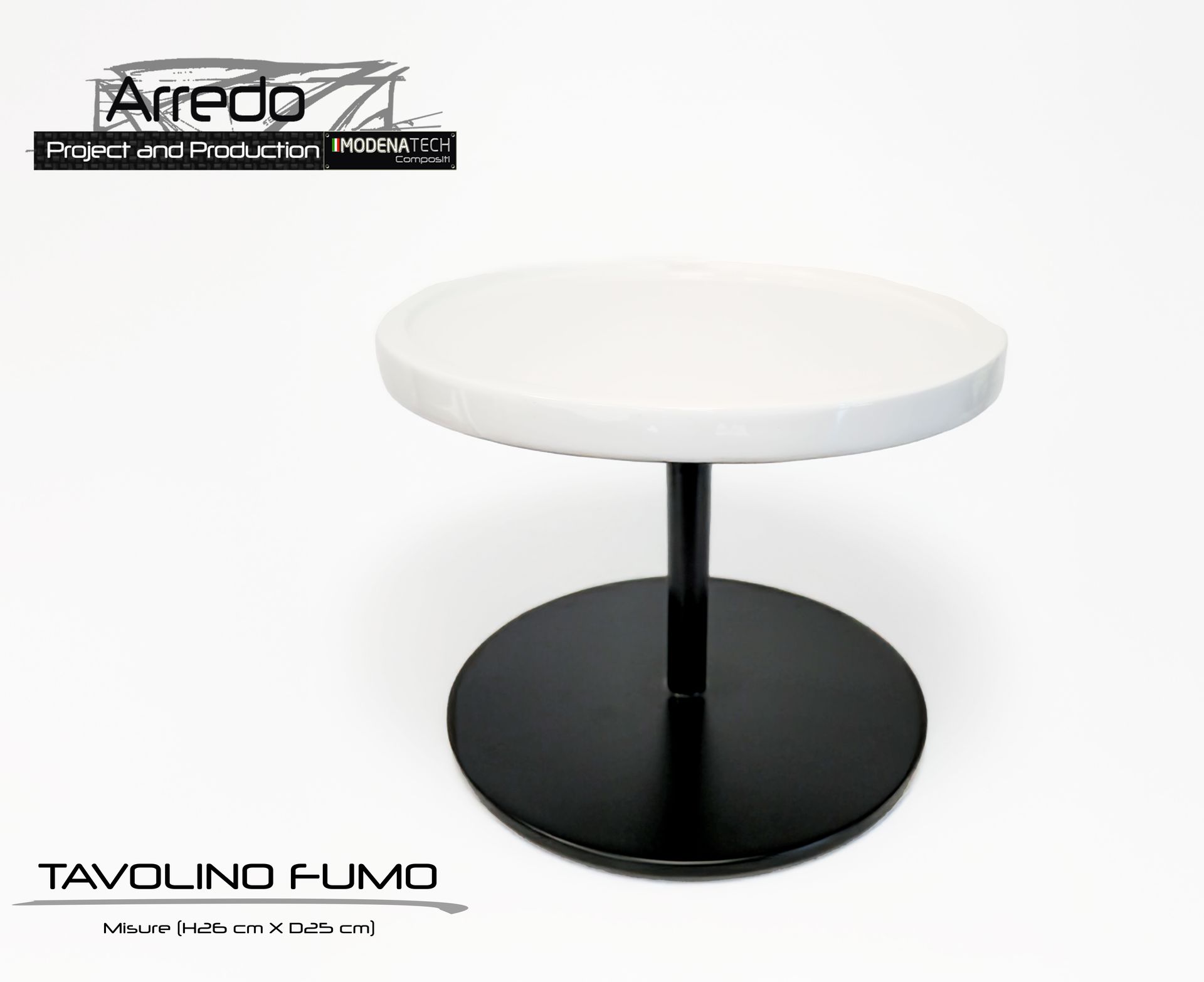 Tavolino SPA coffee table Carbon ModenaTech