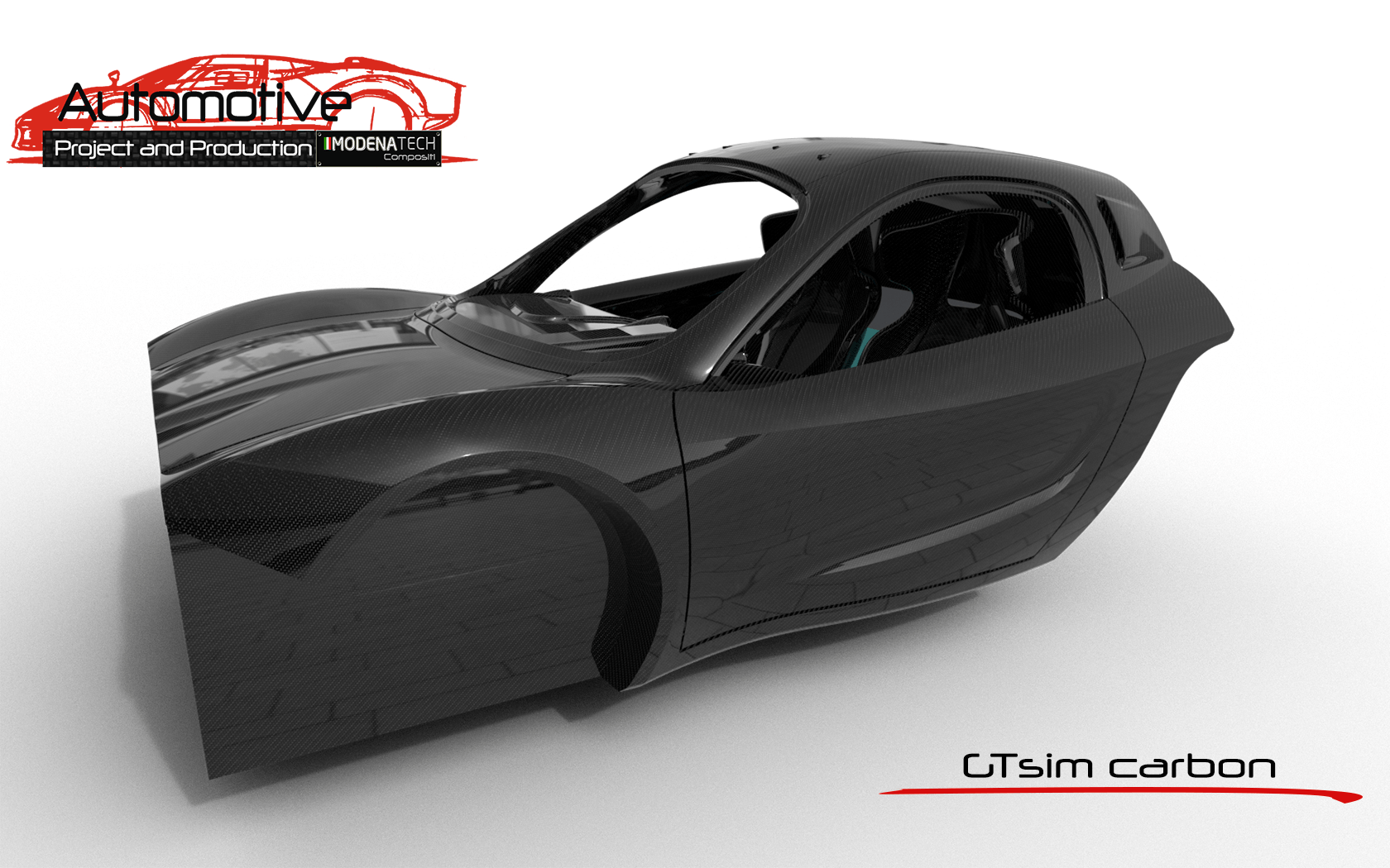 GTsim Simulatore guida Carbon Drive Simulator ModenaTech