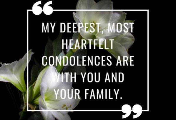 Writing a Condolence Letter