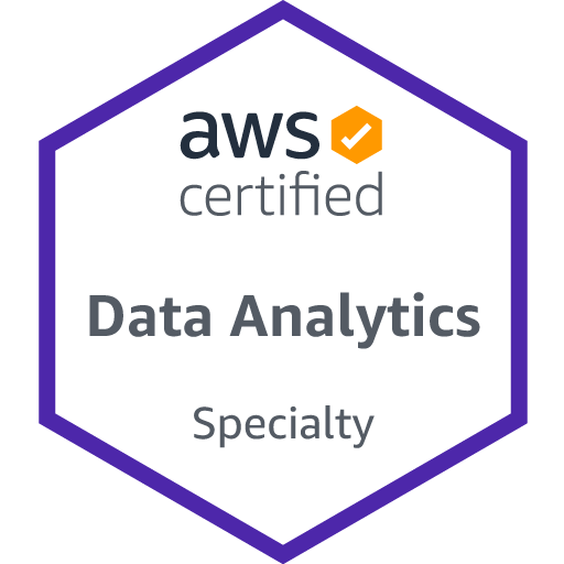 Aws certified data analytics specialty badge