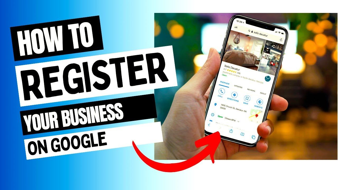 Registering your business on Google