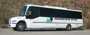 29 Seater Mini Coach Hool — Tucson, AZ — Mountain View Tours
