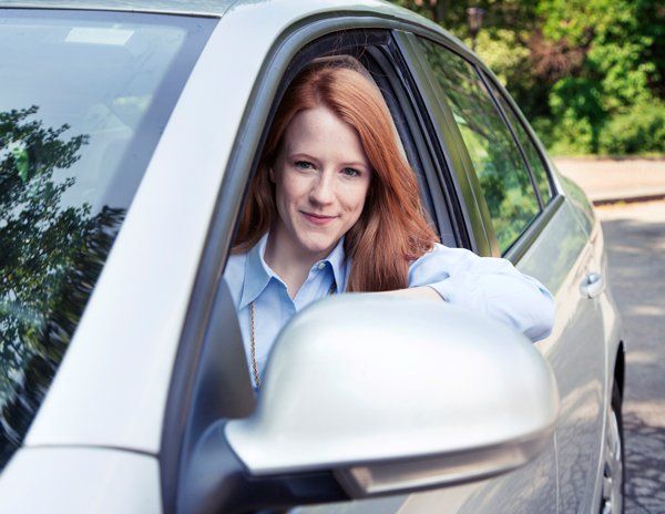 Woman Inside The Car — Albany, GA — Polite-Davis Insurance Agency
