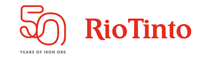 Rio tinto is celebrating 50 years of iron one