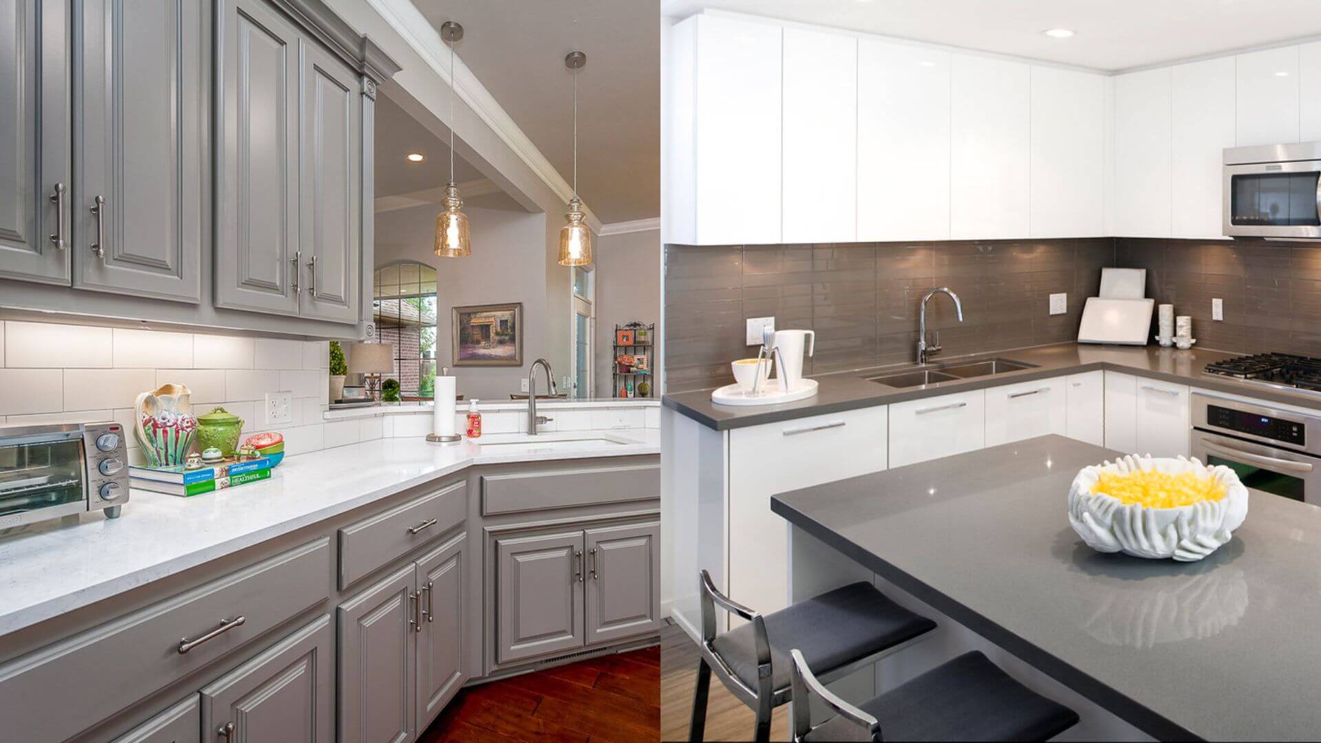 shaker style cabinets vs flat panel        <h3 class=