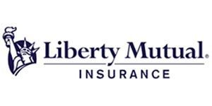 Liberty Mutual Insurance logo with the Statue of Liberty and company name.