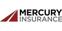 Mercury Insurance logo with a red triangle and the words