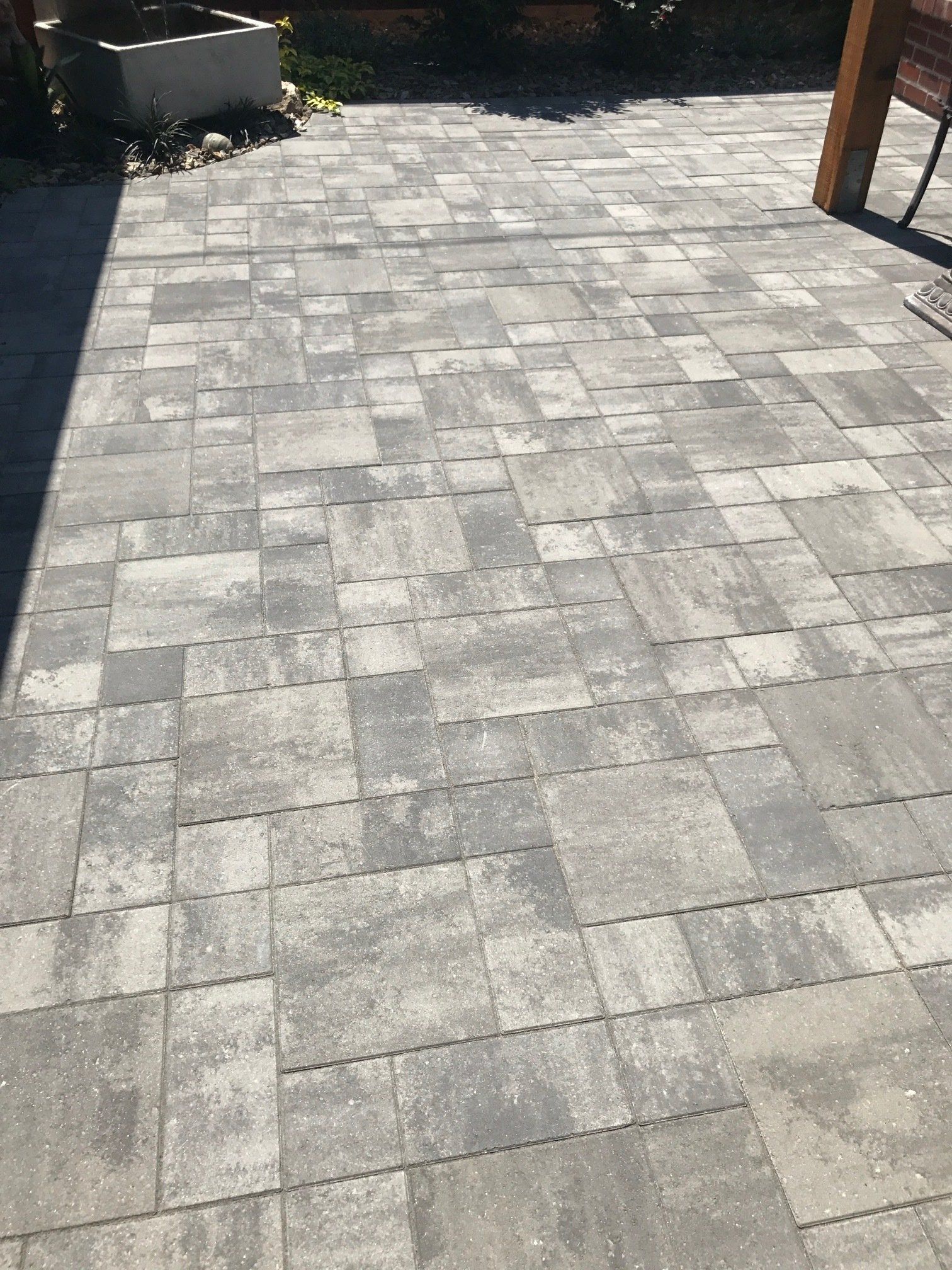 Stylish Gray Marble Brick Pavers created by Turfworks Inc., Top Paver Contractors in Vacaville, CA.