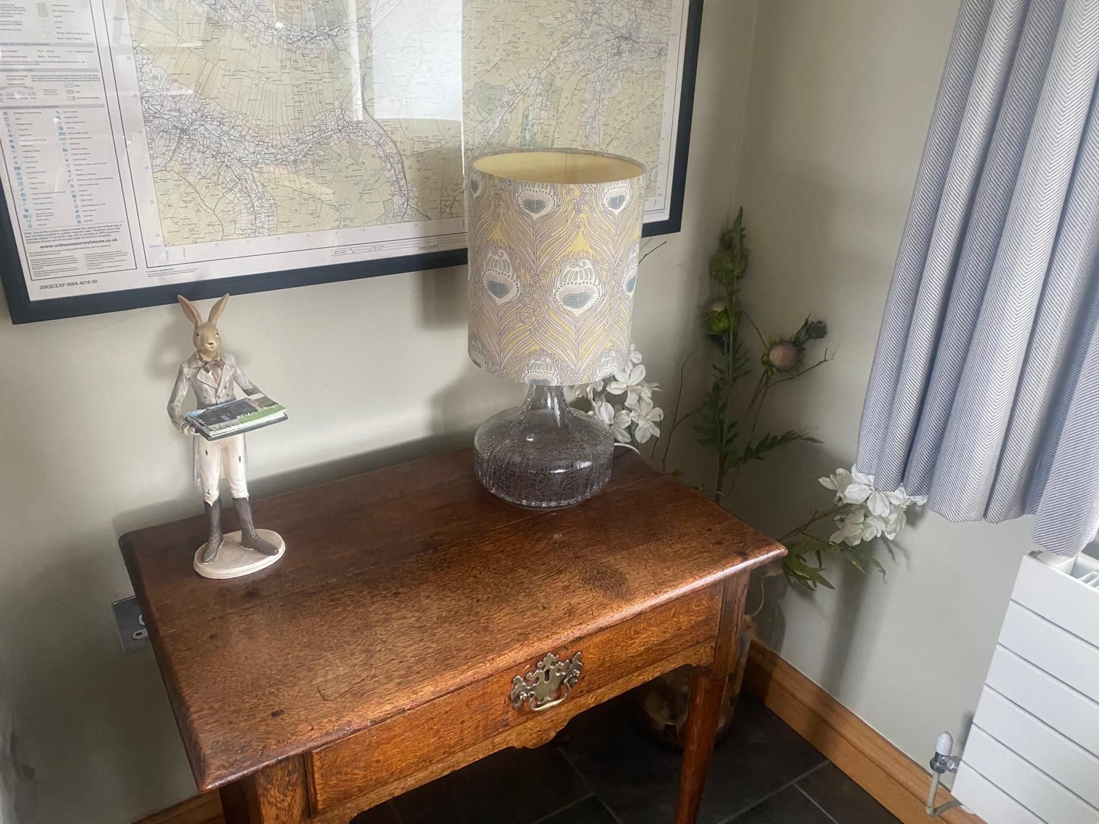 Side table at Blades Cottage