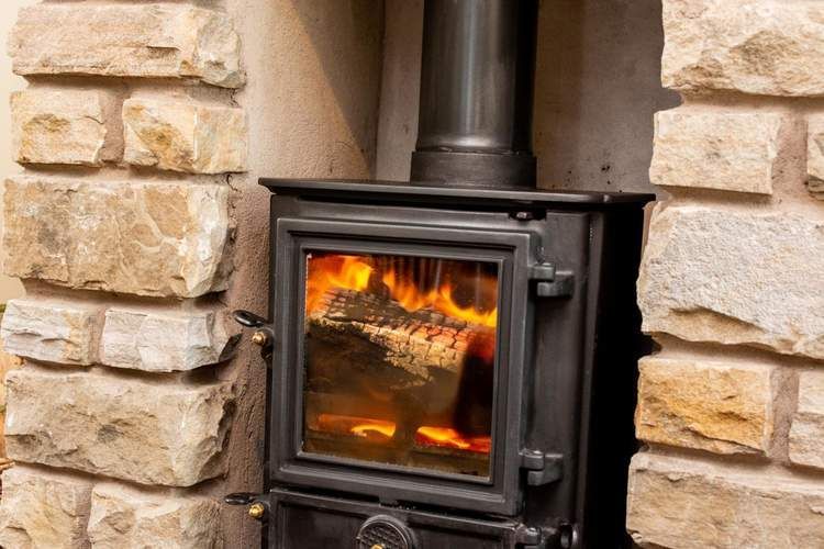 Blades Cottage stove fire