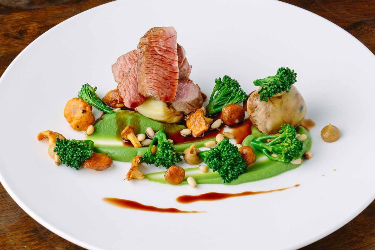 Blades Cottage dining out main course 2